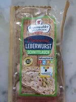 Mängden socker i Pommersche Leberwurst Schnittlauch