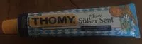 Mängden socker i Thomy süßer Senf
