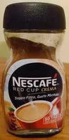 Mängden socker i Nescafé red cup crema
