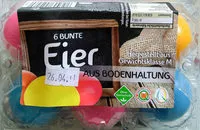 Mängden socker i 6 Bunte Eier aus Bodenhaltung