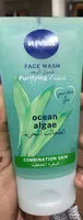 Mängden socker i face wash purifying ocean algae