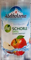 Mängden socker i Adelholzener bio Schorle Apfel
