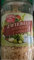 Mängden socker i Zwiebeln gefriergetrocknet