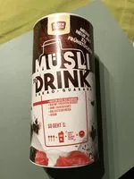 Mängden socker i Müsli to drink - Kakao Guarana