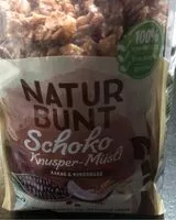 Mängden socker i Schoko knusper-müsli