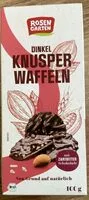 Mängden socker i Dinkel Knusperwaffeln