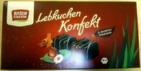 Mängden socker i Lebkuchen Konfekt