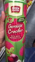 Mängden socker i Rosen Garten Gemüse Cracker Rote Bete Meerrettich
