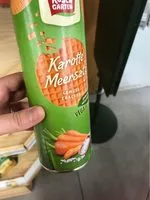 Mängden socker i Karotte meersalz