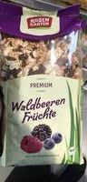 Mängden socker i Muesli fruits rouges