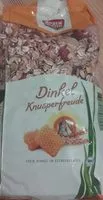 Mängden socker i Muesli Croquant à l'Épeautre avec du Miel
