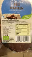 Mängden socker i Reis Poppers, Vollmilch