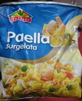 Mängden socker i Paella surgelata