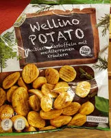 Mängden socker i Kartoffeln Kräuter