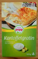 Mängden socker i Kartoffelgratin