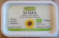 Mängden socker i Soma