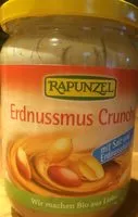 Mängden socker i Erdnussmus Crunchy