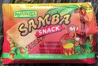 Mängden socker i Samba snack