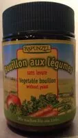 Mängden socker i Bouillon aux légumes