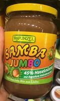 Mängden socker i Samba, Haselnuss Schoko