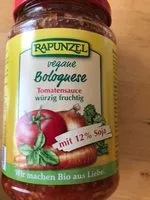 Mängden socker i Veganer Bolognese