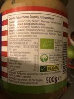 Mängden socker i Original Peanutbutter Crunchy