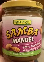 Mängden socker i Samba Mandel 48%