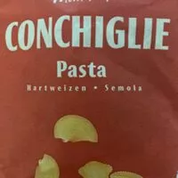 Mängden socker i Conchiglie pasta