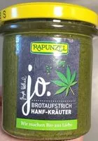 Mängden socker i Jo! Brotaufstrich Hanf-Kräuter