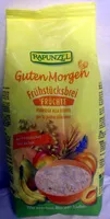 Mängden socker i Guten Morgen Frühstücksbrei Früchte