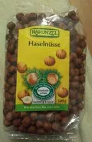 Mängden socker i Haselnüsse