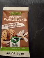 Mängden socker i Rapunzel Bourbon Vanille mit Rapadura Vollrohrzucker