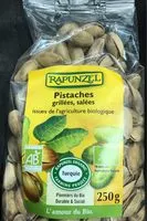 Mängden socker i 250G Pistaches Coques Grillees