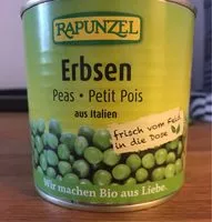 Mängden socker i Erbsen