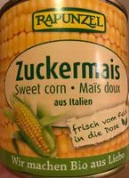 Mängden socker i Zuckermais, Mais