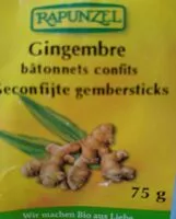 Mängden socker i Gingembre confit