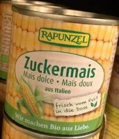 Mängden socker i Zuckermais