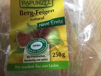 Mängden socker i Rapunzel Berg-feigen Natural, Projekt, 250 GR Packung