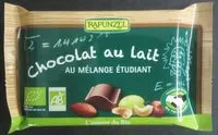 Mängden socker i Chocolat au lait au mélange étudiant