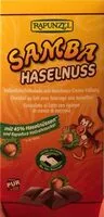 Mängden socker i Samba Haselnuss