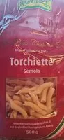 Mängden socker i Torchiette Pasta