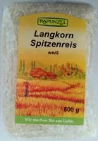 Mängden socker i Langkorn Spitzenreis weiß