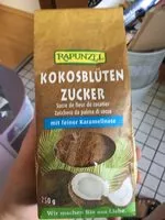 Mängden socker i Rapunzel Kokosblüten Zucker