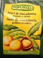 Mängden socker i Noix De Macadamia Bio