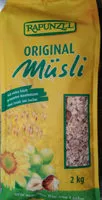 Mängden socker i Original Müsli