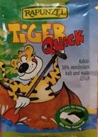 Mängden socker i Tiger quick