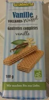 Mängden socker i Vanille Dinkel-Waffel