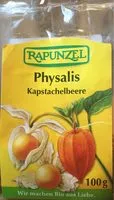 Mängden socker i Rapunzel Bio Physalis