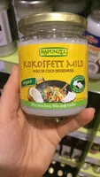 Mängden socker i Rapunzel Kokosfett Mild Hih, 200 GR Glas