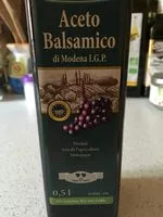 Mängden socker i Vinaigre balsamique